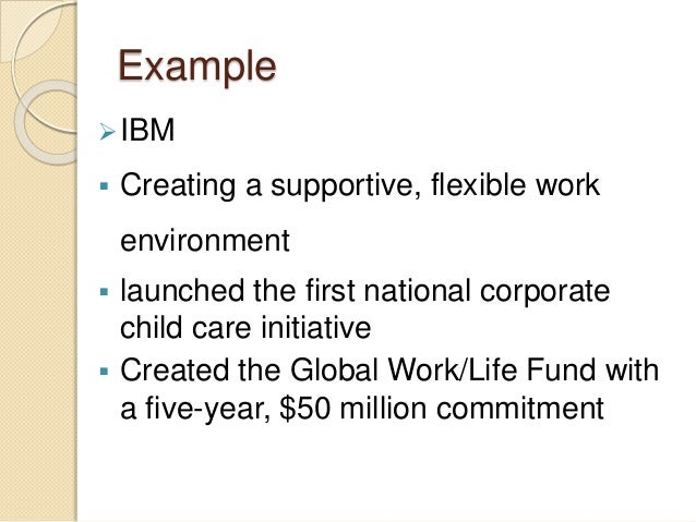 quality of work example