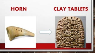 HORN CLAY TABLETS
 