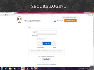 SECURE LOGIN…
 