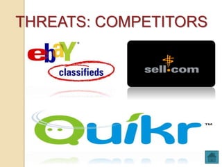 THREATS: COMPETITORS
 