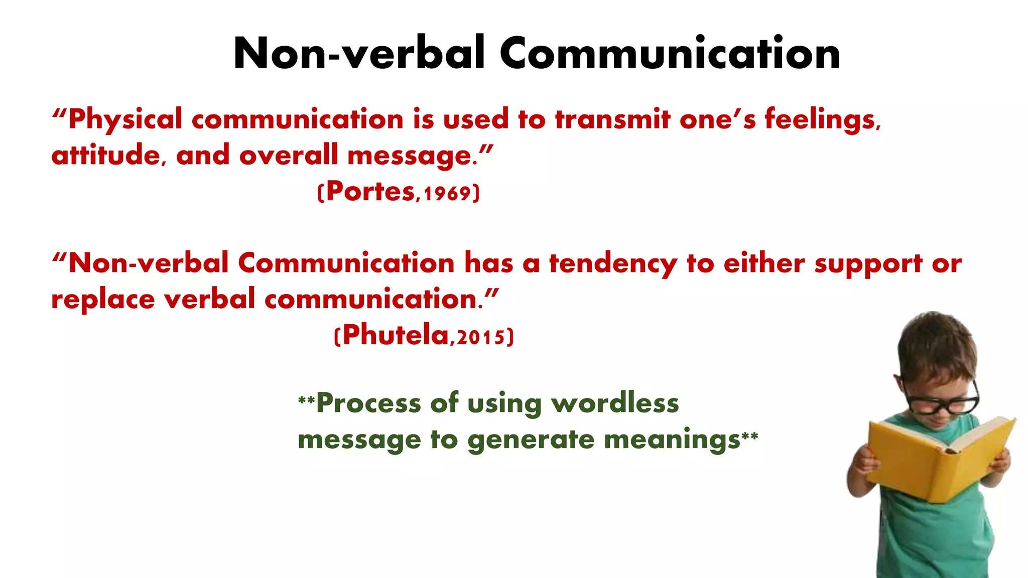 Presentation on Non Verbal Communication | PPTX