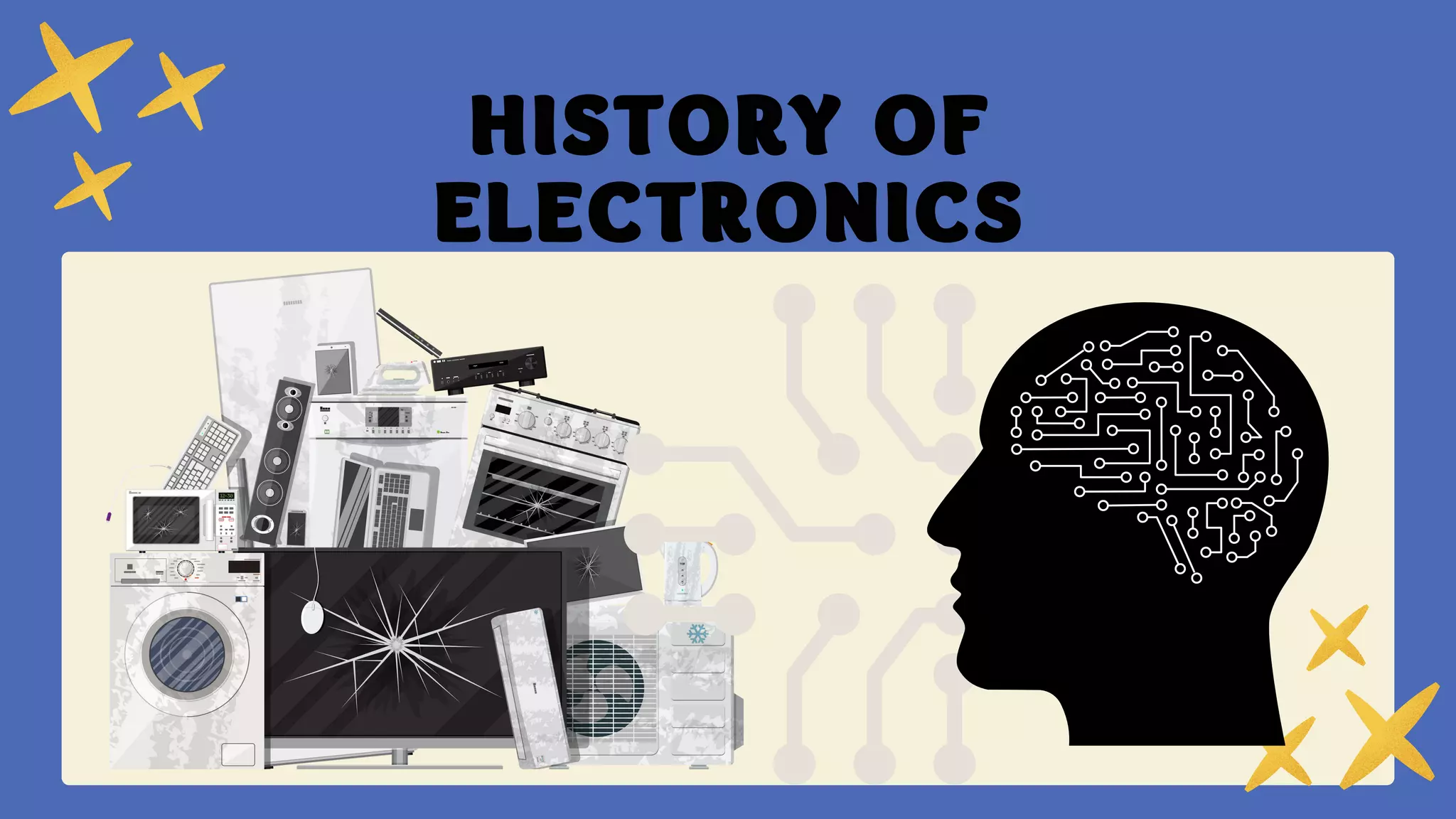 HISTORY OF
ELECTRONICS
HISTORY OF
ELECTRONICS
 