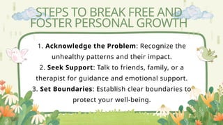 [LIFE SKILLS]Personal growth through healthy relationship | PPTX
