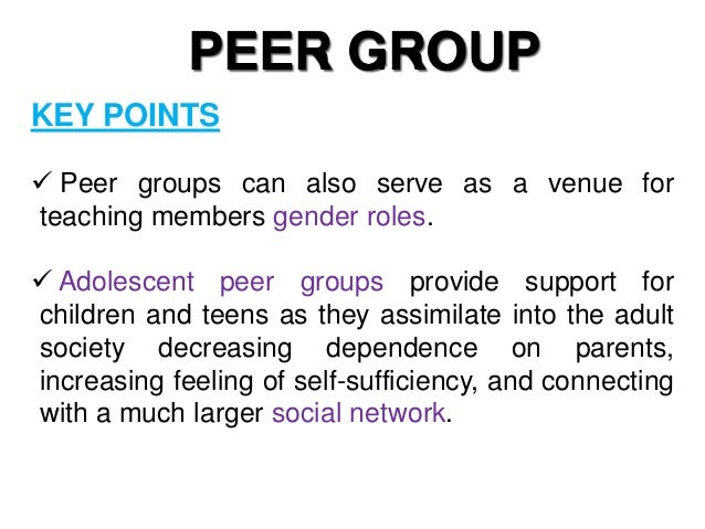 Peer Group Effect 81