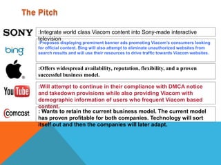 Balance consumer needs with the needs of Viacom shareholders