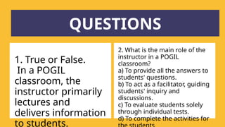 TEACHING THE SPECIALIZED FIELD - INQUIRY-BASED LEARNING PPT | PPTX
