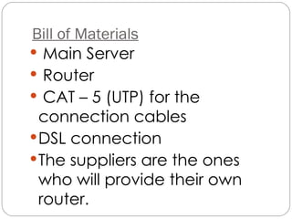 Group 3 (Revised) Network Design Proposal Presentation | PPT