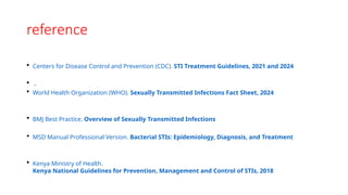 Comprehensive Overview of Bacterial Sexually Transmitted Infections and ...