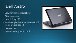 Segmentation, Targeting and positioning of Dell Laptops 