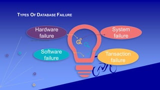 System Database Failure database backup and recovery | PPTX