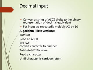 assembly language programming organization of IBM PC chapter 9 part-2 ...