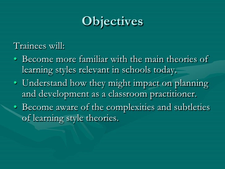 learning styles and theories Kolb - learning styles kolb's experiential learning style theory is typically represented by a four stage learning cycle in which the learner 'touches all the. learning styles and theories Kolb - learning styles kolb's experiential learning style theory is typically represented by a four stage learning cycle in which the learner 'touches all the.