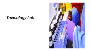 Toxicology Lab
 