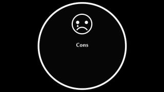 Cons
 