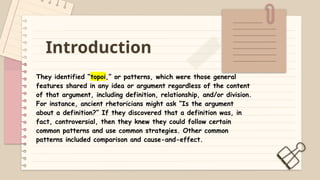 Patterns of Development, for academic writing | PPTX