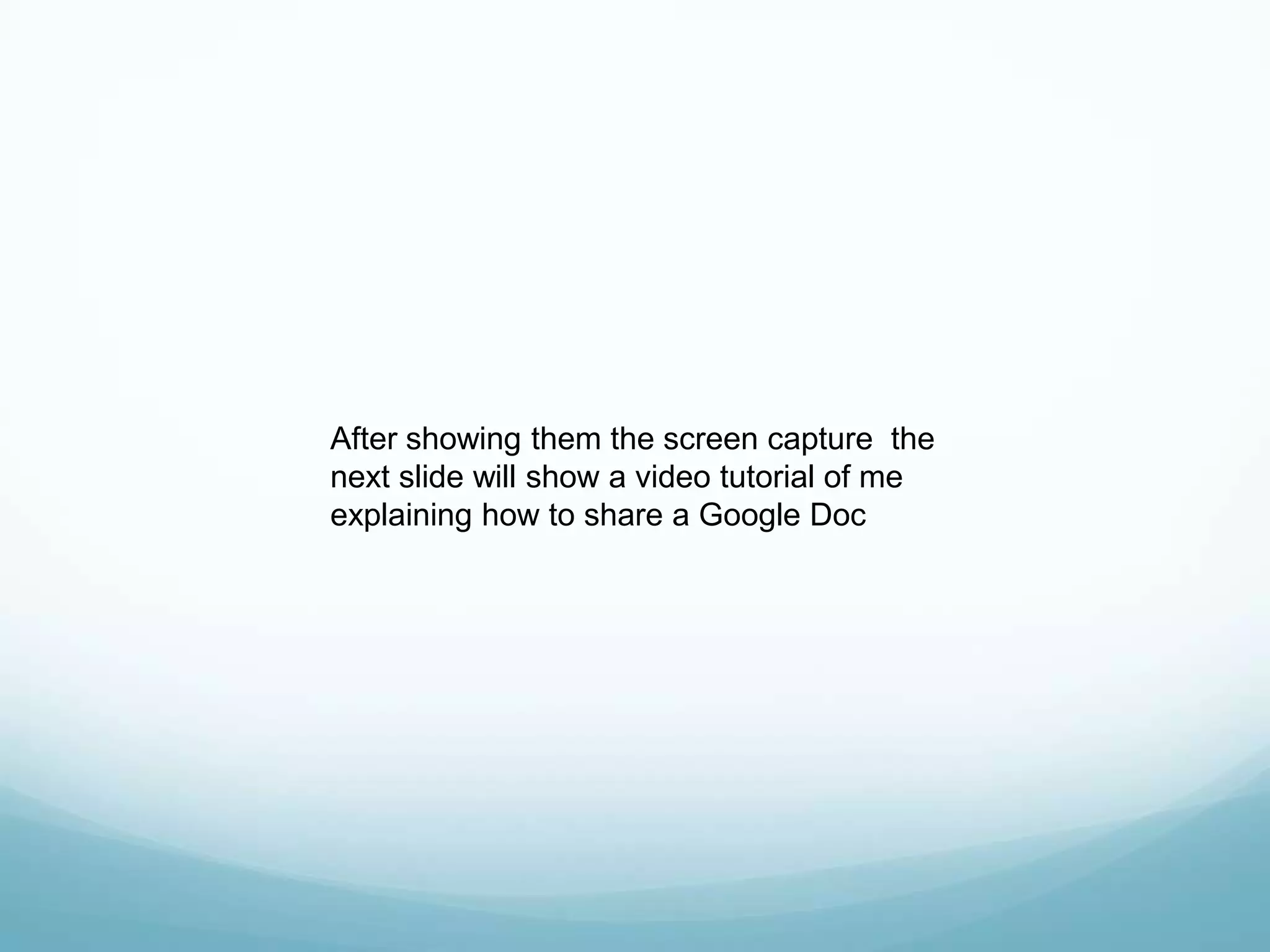 Click here for a screencast demonstrating how to embed a Google Presentation into a blog post