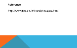 Reference
http://www.tata.co.in/brandshowcase.html
 