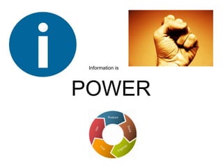 Information is

POWER

 