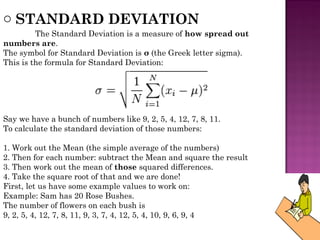 Measures of Variation | PPT