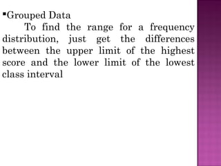 averages and range: increase, decrease, same? –... Measures of Variation | PPT