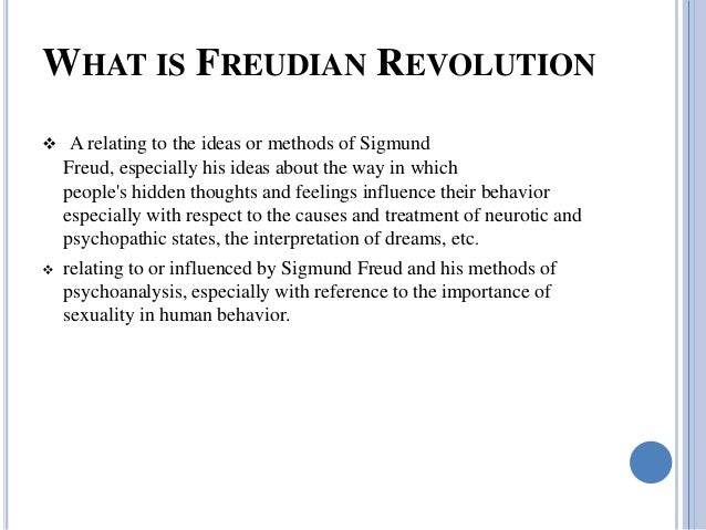 Intellectual Revolution Freud And Darwin