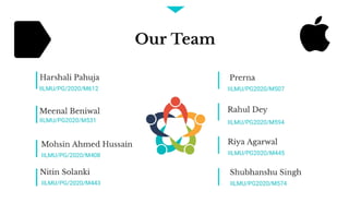 A Presentation on Apple - Iphone 