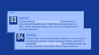Basic Elements and Characteristics of Mobile Learning | PDF