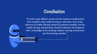 Basic Elements and Characteristics of Mobile Learning | PDF