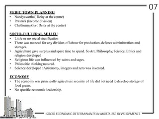 Socio Economic Determinants in Low Scale Mixed Use Developments | PDF