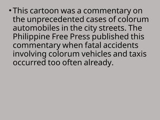 GROUP 4 A GLANCE AT PHILIPPINE CARICATURE | PPTX