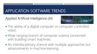 Application Software Trends | PPT