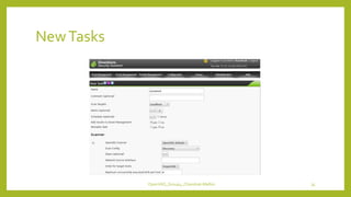 NewTasks
OpenVAS_Group4_Chandrak-Melbin 35
 