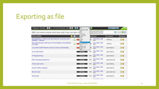 Exporting as file
OpenVAS_Group4_Chandrak-Melbin 51
 