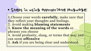 Using Appropiate Language GROUP 4_PurComReport_Evaluating Messages.pdf