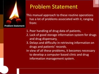 Problem Statement
Problem Statement
This manual approach to these routine operations
has a lot of problems associated with...