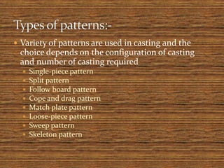 CASTING PPT | PPTX