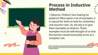Powerpoint Presentation- Inductive Learning A good Theory | PPTX