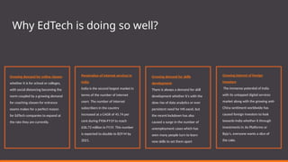 Ed Tech Project for College; Industry: EdTech | PPTX
