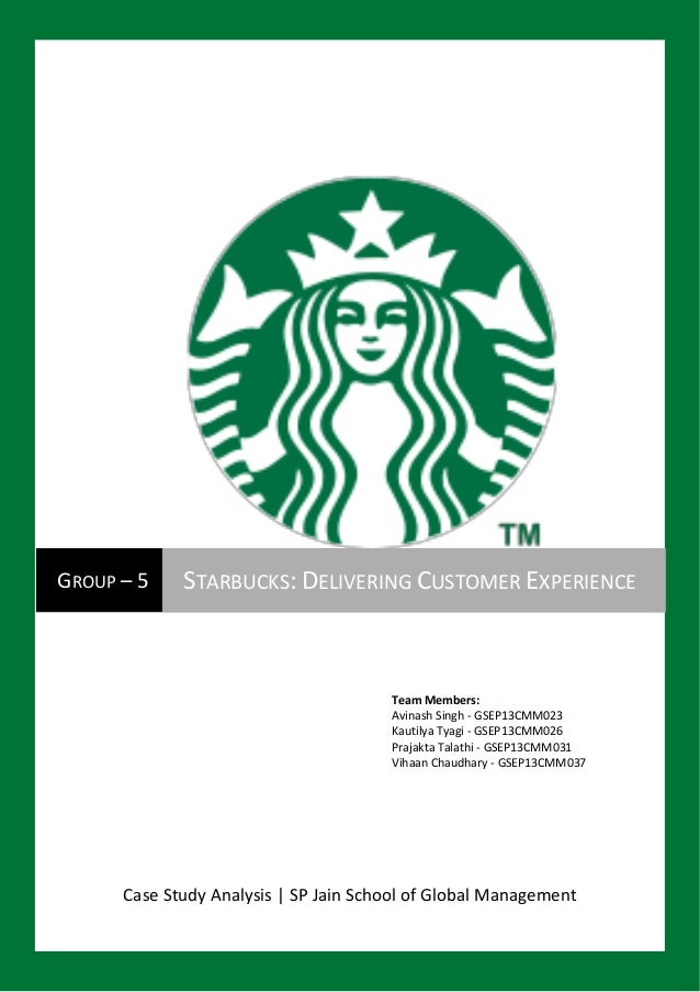 starbucks delivering customer service case study