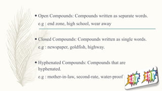Other Morphological Process | PPTX