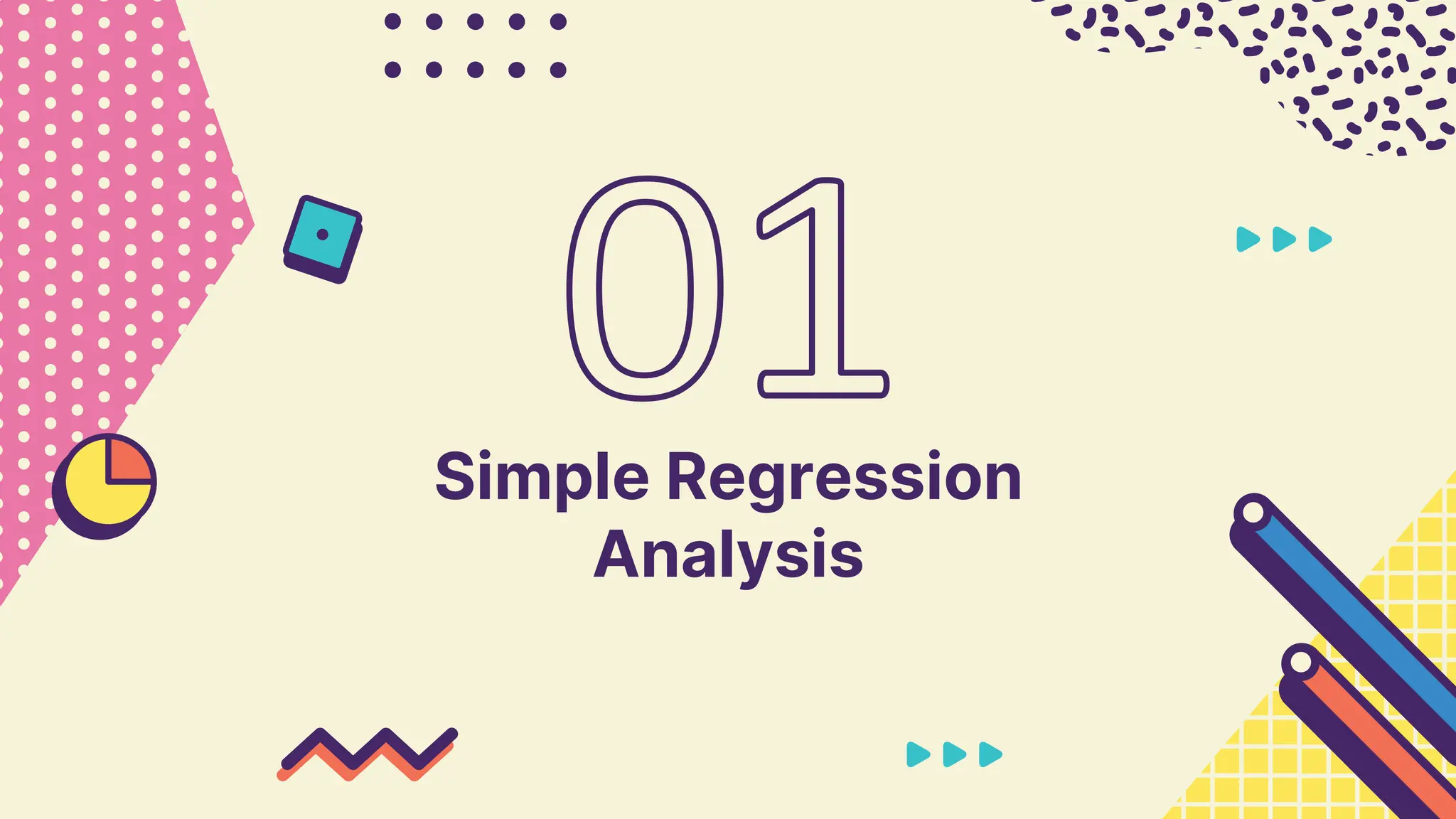 Simple Regression
Analysis
 