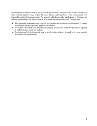 stock price prediction using sentiment analysis | PDF