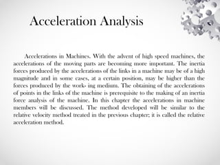 Who Developed Acceleration Group 5 Acceleration Analysis of students in BSME | PPTX