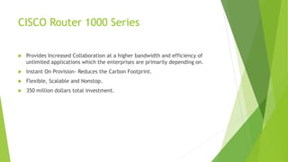 Cisco ASR 1000 - Digital Marketing Case Study | PDF