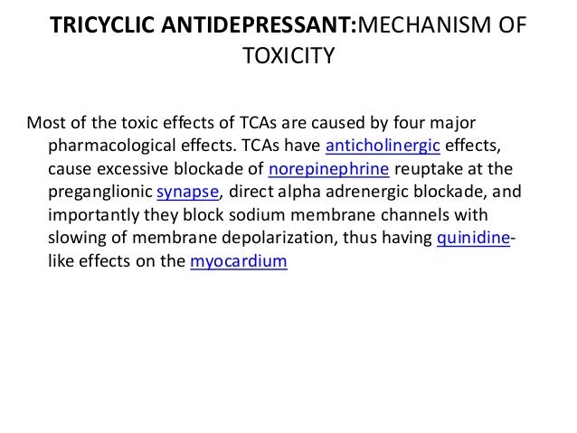 Tricyclic Antidepressants