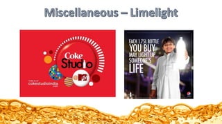 Competitive Strategies - Aerated beverages