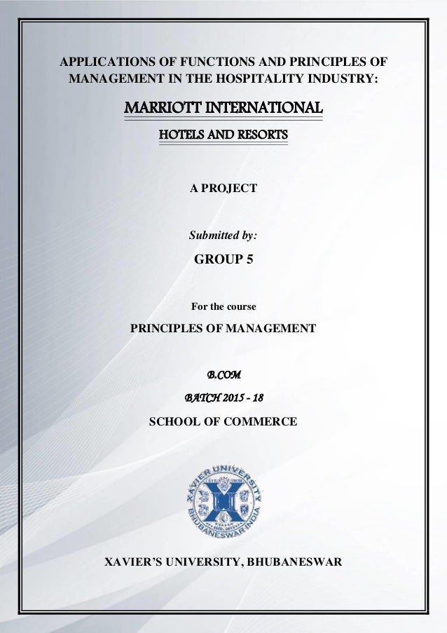 principles of management in hotel industry marriott hotels resorts marriott hotel application form