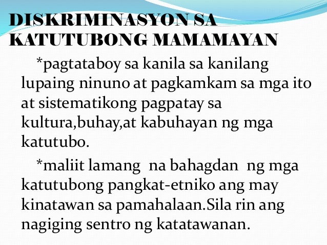 Sanhi Ng Paglabag Sa Karapatan Sa Buhay