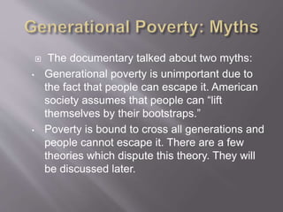Poverty Presentation | PPT