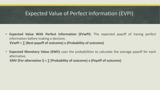Statistical decision theory | PPTX